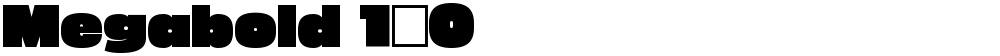 Megabold 1.0