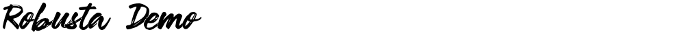 Robusta Demo