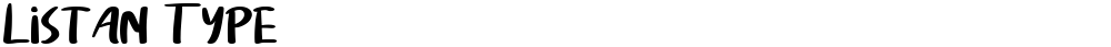 Listan Type