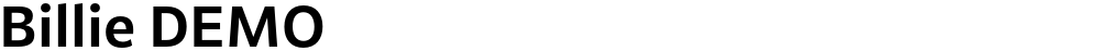 Billie DEMO