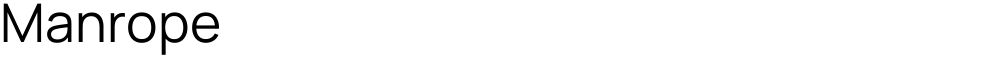 Manrope