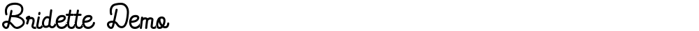Bridette Demo