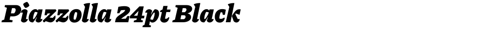 Piazzolla 24pt Black