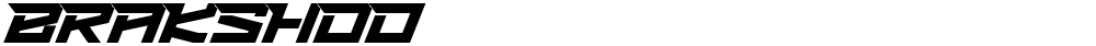 BRAKSHOO