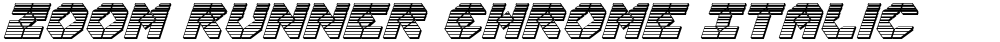 Zoom Runner Chrome Italic