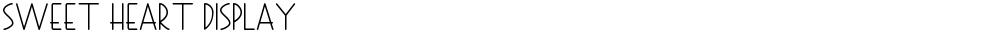 Sweet Heart Display