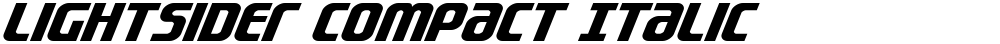 Lightsider Compact Italic