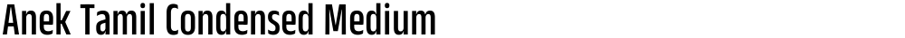 Anek Tamil Condensed Medium