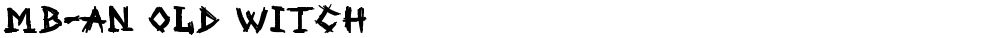 MB-An Old Witch
