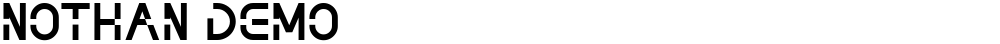 NOTHAN DEMO