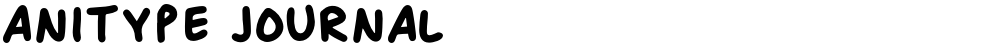 Anitype Journal