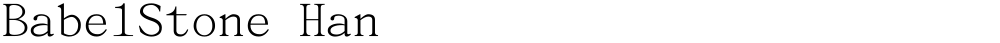BabelStone Han