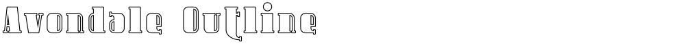 Avondale Outline