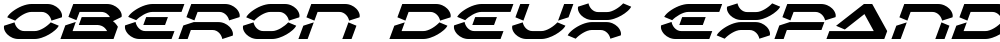 Oberon Deux Expanded Italic