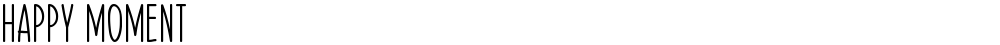 Happy Moment