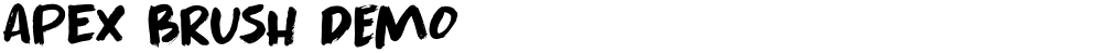 Apex Brush DEMO
