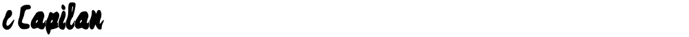 c Capilan