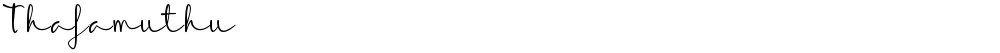 Thafamuthu