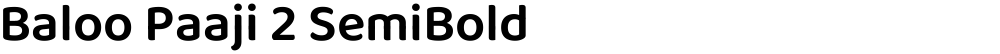 Baloo Paaji 2 SemiBold
