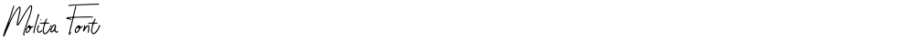 Molita Font