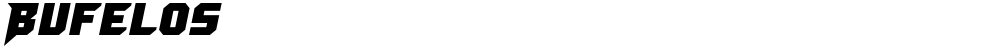 Bufelos