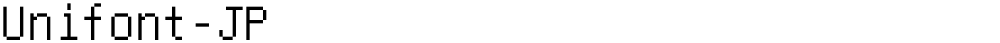 Unifont-JP