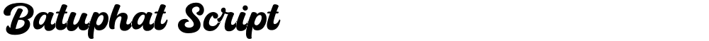 Batuphat Script