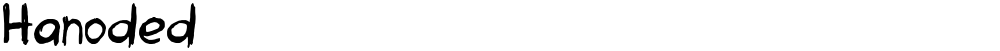 Hanoded