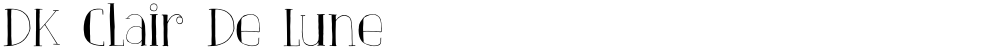 DK Clair De Lune