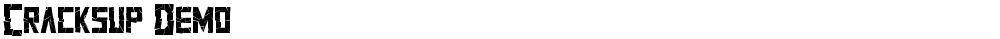 Cracksup Demo