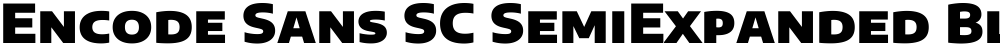 Encode Sans SC SemiExpanded Black