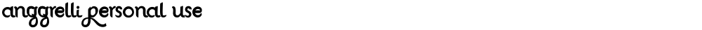 Anggrelli Personal Use