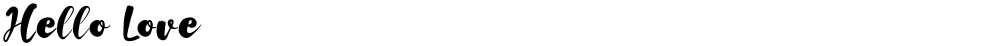 Hello Love