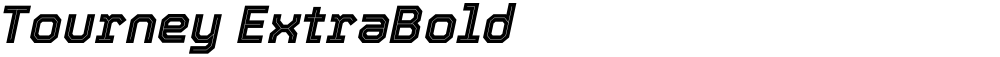 Tourney ExtraBold
