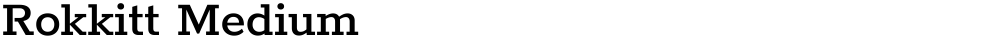 Rokkitt Medium