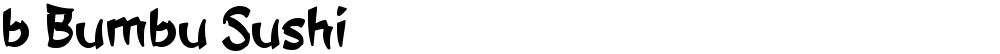 b Bumbu Sushi