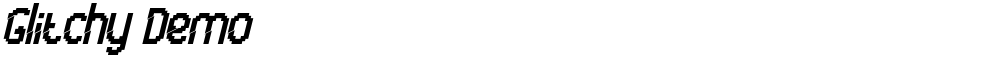 Glitchy Demo