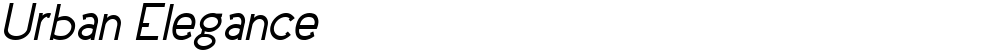 Urban Elegance