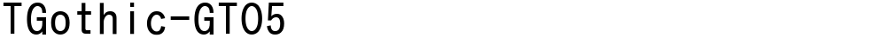TGothic-GT05