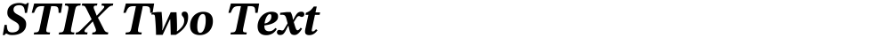 STIX Two Text