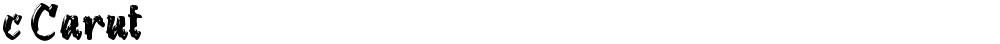 c Carut