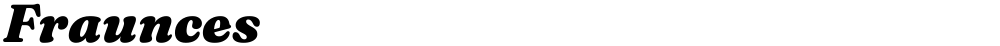 Fraunces