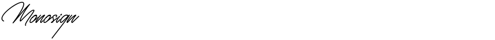 Monosign