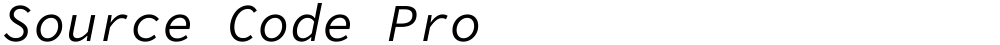 Source Code Pro