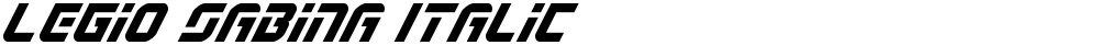 Legio Sabina Italic