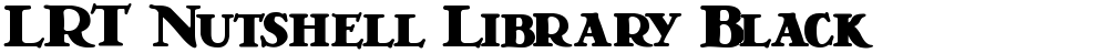 LRT Nutshell Library Black