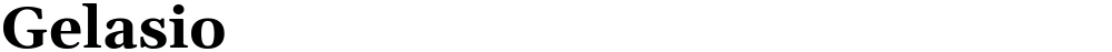 Gelasio