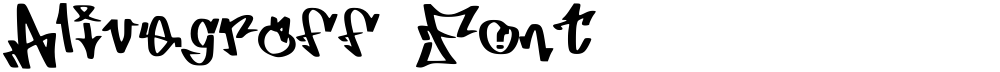 Alivegraff Font