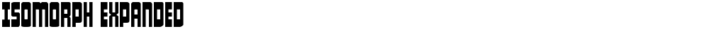 Isomorph Expanded