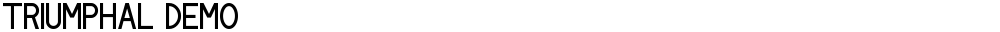 Triumphal Demo
